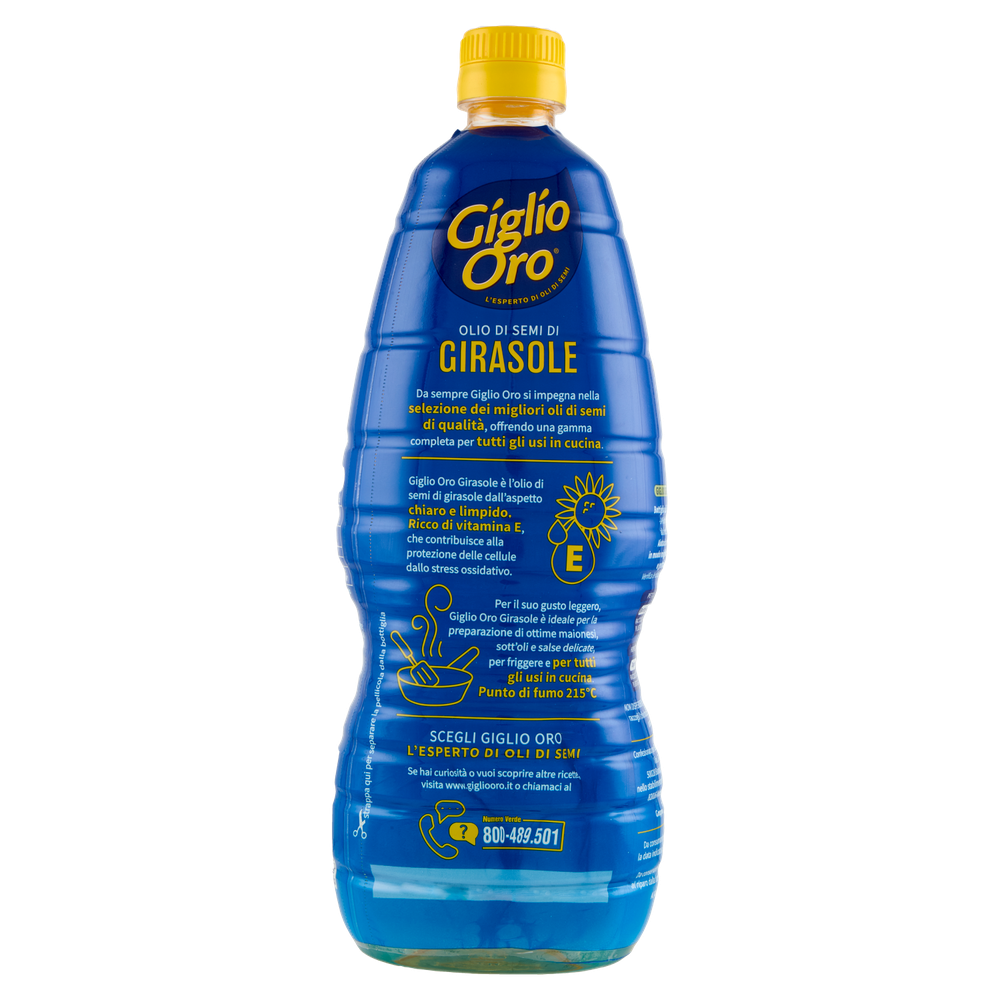 Olio Di Semi Di Girasole Giglio Oro Carapelli - Foto 3