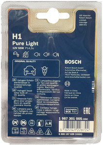 Lampadina Alogena Per Auto Modello H1 Bosch - Foto 2