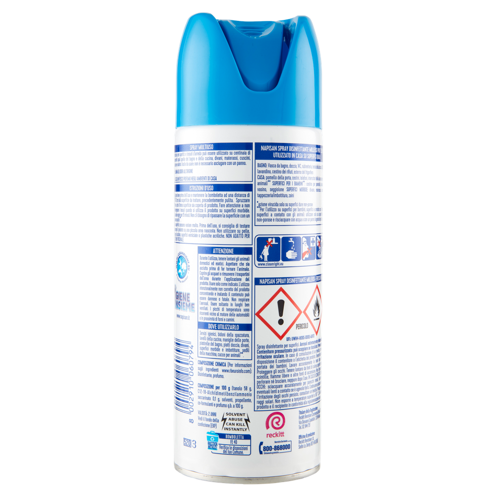 Spray Disinfettante Milleusi Fresco Pulito Napisan - Foto 3