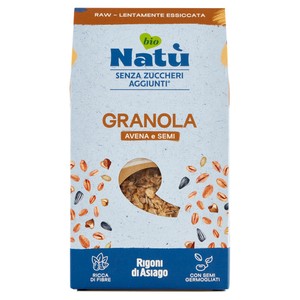 Granola Natù Avena E Semi Bio Senza Zuccheri Rigoni Di Asiago - Foto 1