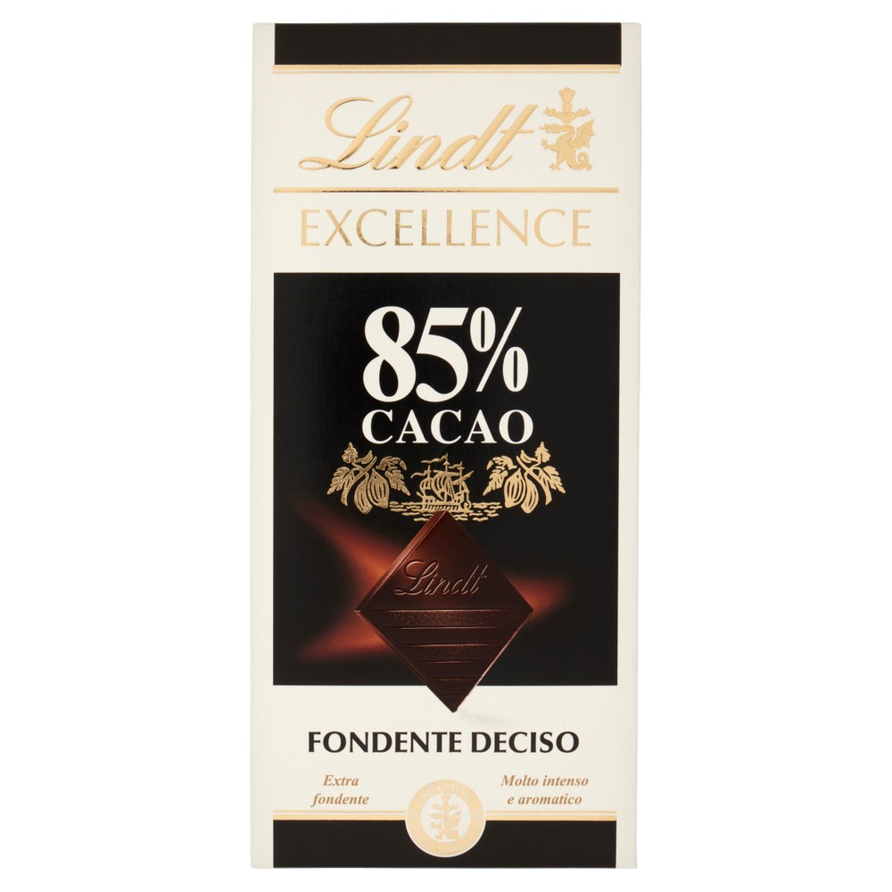 Tavoletta Di Cioccolato Excellence Fondente 85% Extra Intenso Lindt - Foto 1