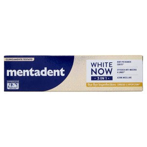 Dentifricio Mentadent White Now 3in1 Hello Glow - Foto 1