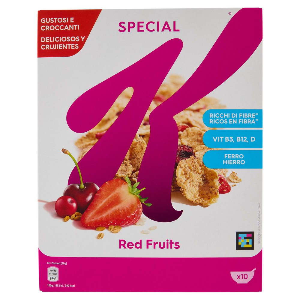 Cereali Special Red Fruits Con Frutti Rossi E Vitamine Kellogg's - Foto 1