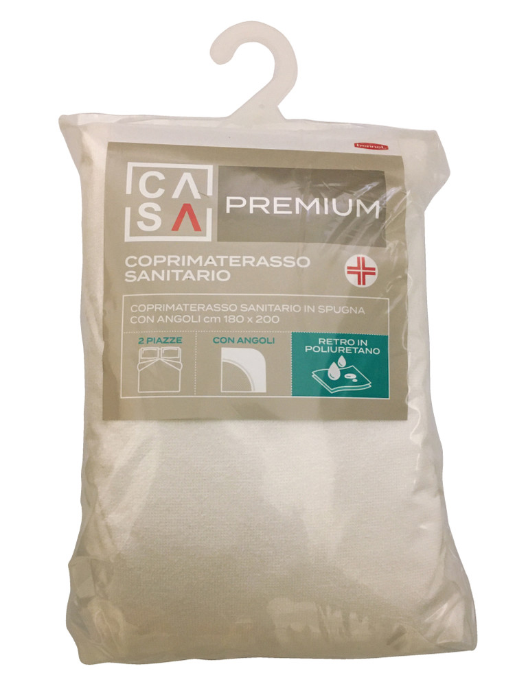 Coprimaterasso Sanitario Con Angoli 2piazze Cm180x200 Casa Premium - Foto 1