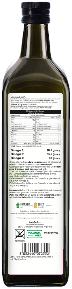 Olio Mega 3-6-9 Biologico Crudolio - Foto 2