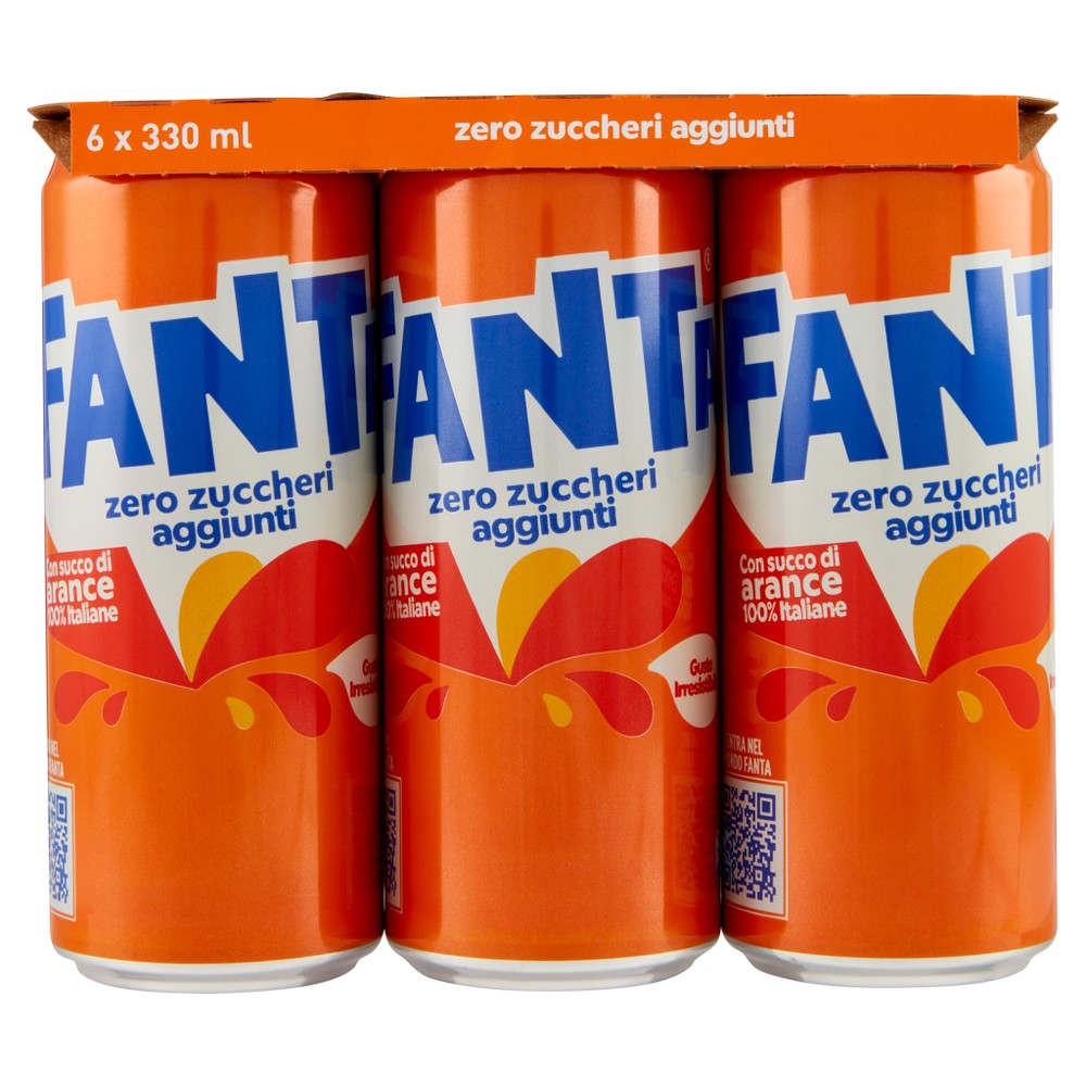 Fanta Zero 6 Lattine Da Cl.33 - Foto 1