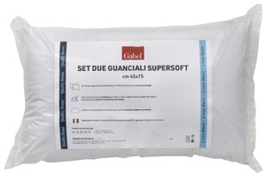 Set 2 Guanciali Supersoft Quality Home Cm 45x75 Gabel - Foto 1