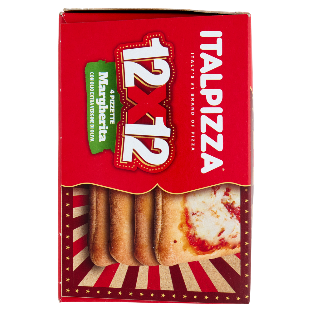Mini Pizzetta Margherita 12x12 Conf.Da 4 Italpizza - Foto 2