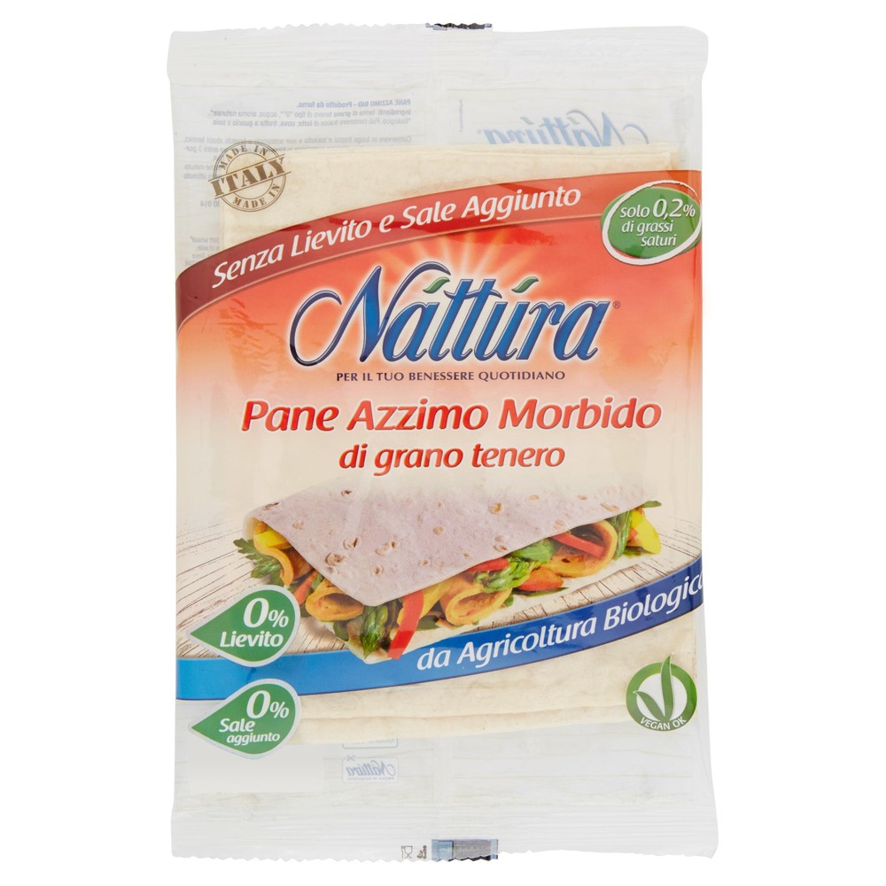 Pane Azzimo Bio Morbido Nattura - Foto 1