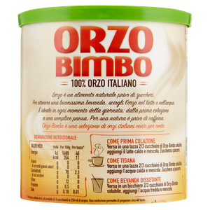 Orzo Solubile 100% Italiano Tostato Orzo Bimbo - Foto 3