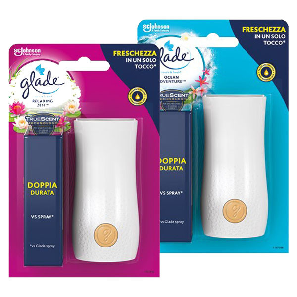 Deodorante Ambiente Glade Touch&Fresh Ocean Adventure,Base+ricarica - Foto 1