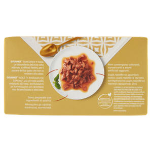 Alimento Umido Per Gatti Gold In Salsa Di Pesce Conf. Da 4 - Foto 3