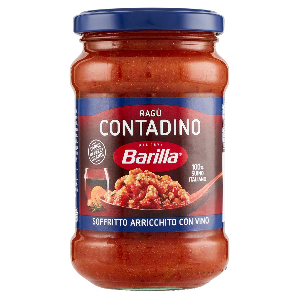 Ragu' Contadino Con Vino Rosso Senza Glutine Barilla - Foto 1