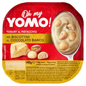 Yogurt Pistacchio Piu'bottoncini Al Cioccolato Bianco Oh My Yomo