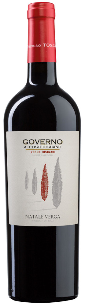 Rosso Toscano Igt Governo All'uso Toscano Natale Verga - Foto 1
