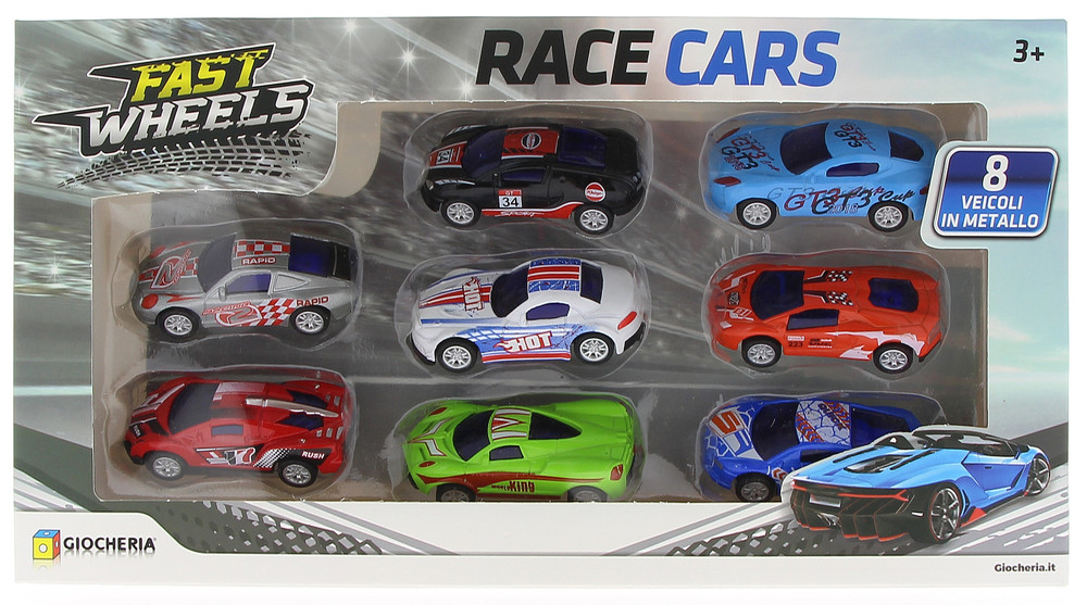 Fast Wheels Conf  8 Auto Die Cast 190330 - Foto 1