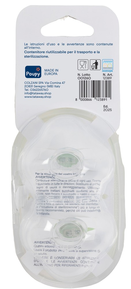 2 Succhietti Anatomici In Silicone Poupy - Foto 2