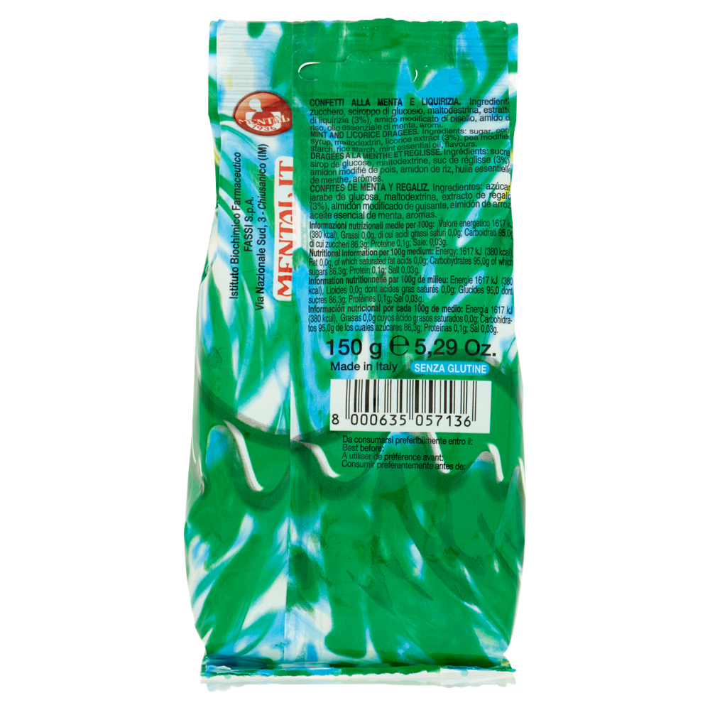 Caramelle Confetti White Big Alla Menta E Liquirizia Mental - Foto 3