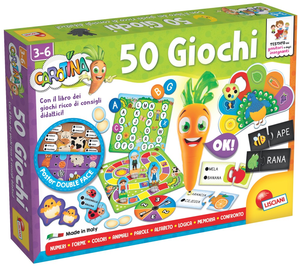 Carotina 50 Giochi Lisciani - Foto 1
