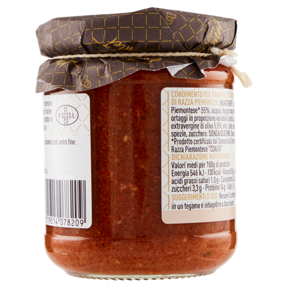 Ragu' Di Carne Di Razza Piemontese Selezione Gourmet Bennet - Foto 3