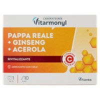 Pappa Reale + Ginseng + Acerola Nectar Royal 10 Fiale Pappa Reale + Ginseng + Acerola Nectar Royal 10 Fiale