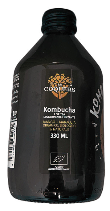 Kombucha Mango&Passion Fruit Biologico Le Coquers - Foto 3