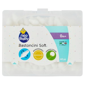 Baby Cotton Net 56pz 0m+ Neo Baby - Foto 1