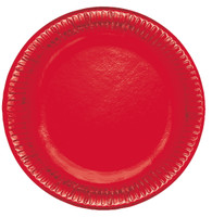 Piatti Usa & getta In Cartoncino Rosso Bibo Cm . 23 Conf . da 20 Piatti Usa & getta In Cartoncino Rosso Bibo Cm . 23 Conf . da 20