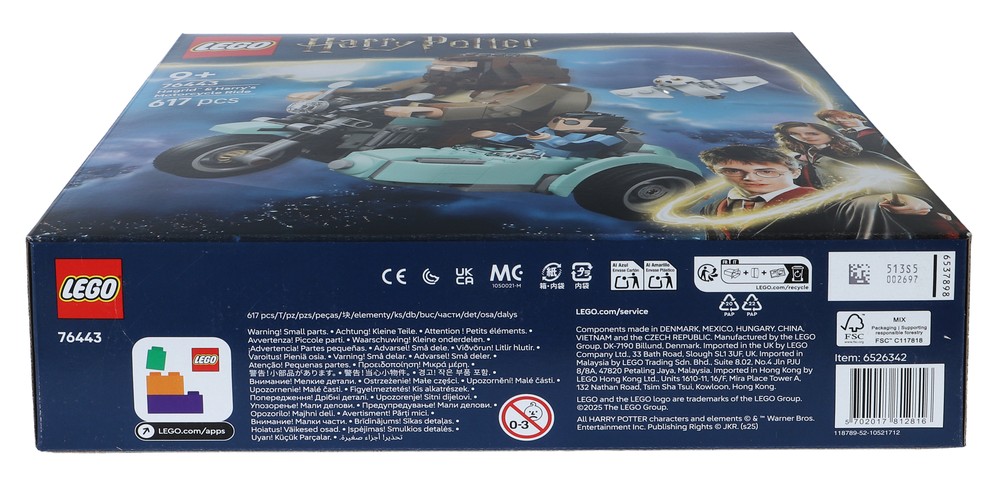 Hagrid E Harri's Motorcycle Ride Lego Harry Potter - Foto 2