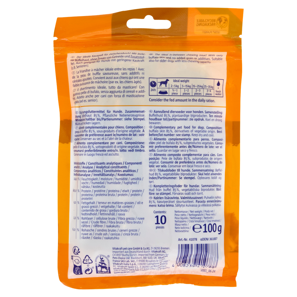 Snack Per Cane Chews Munchy Naturale Vitakraft - Foto 3