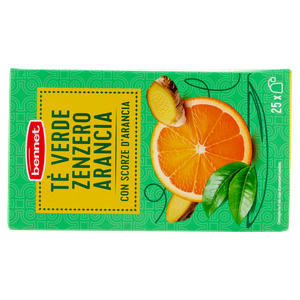 Te' Verde Zenzero Arancia Bennet 25 Filtri - Foto 3