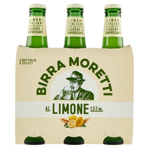 Birra Moretti Radler Limone 3x33cl