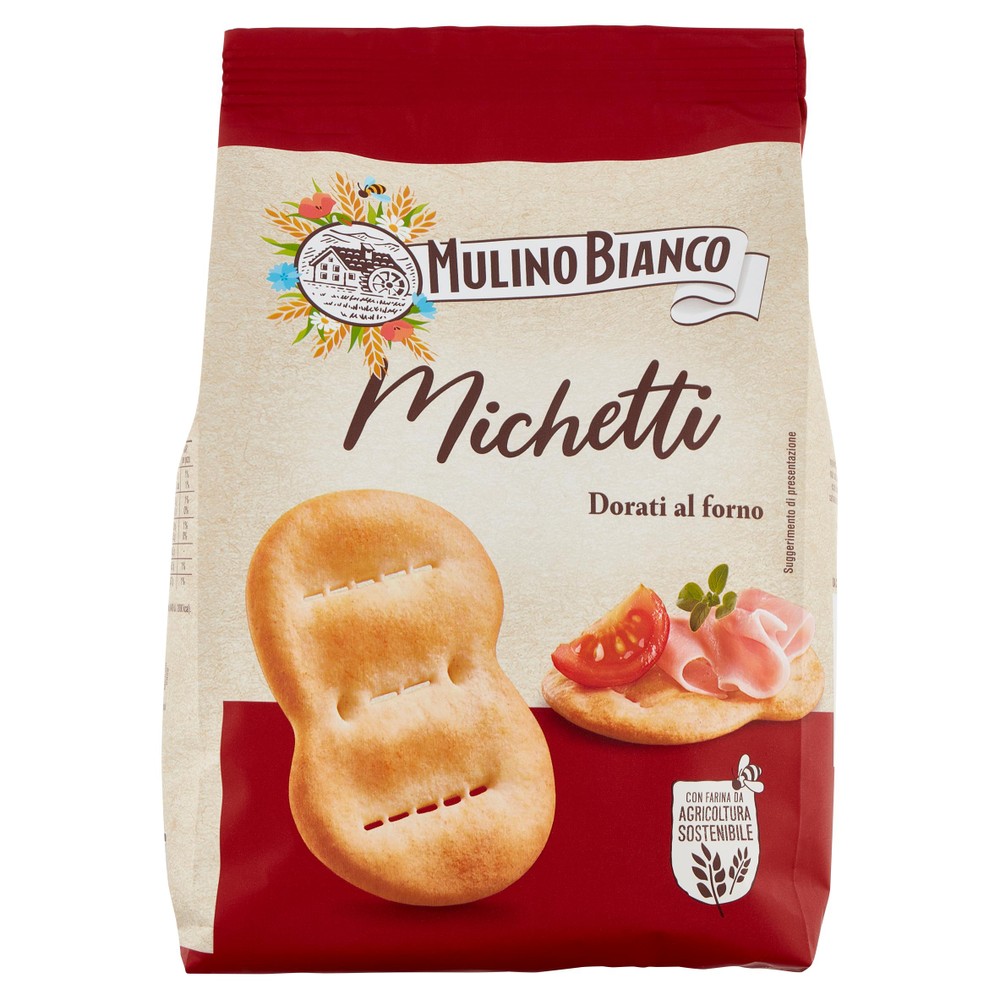 Pane Croccante Michetti Con Farina Sostenibile Mulino Bianco - Foto 1