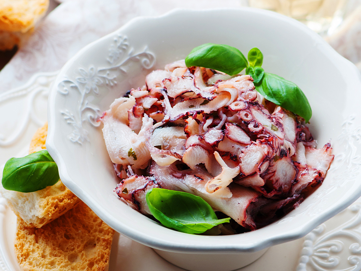 La ricetta del carpaccio di polpo