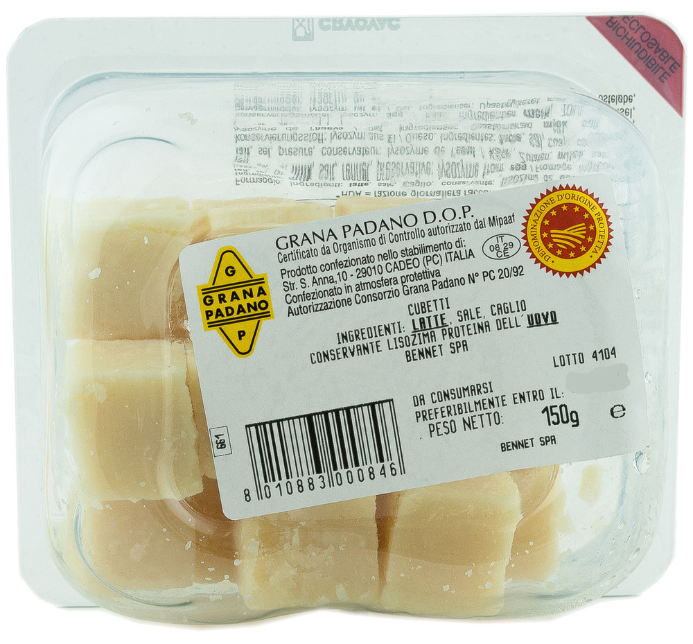 Grana Padano Dop Cubettato - Foto 2