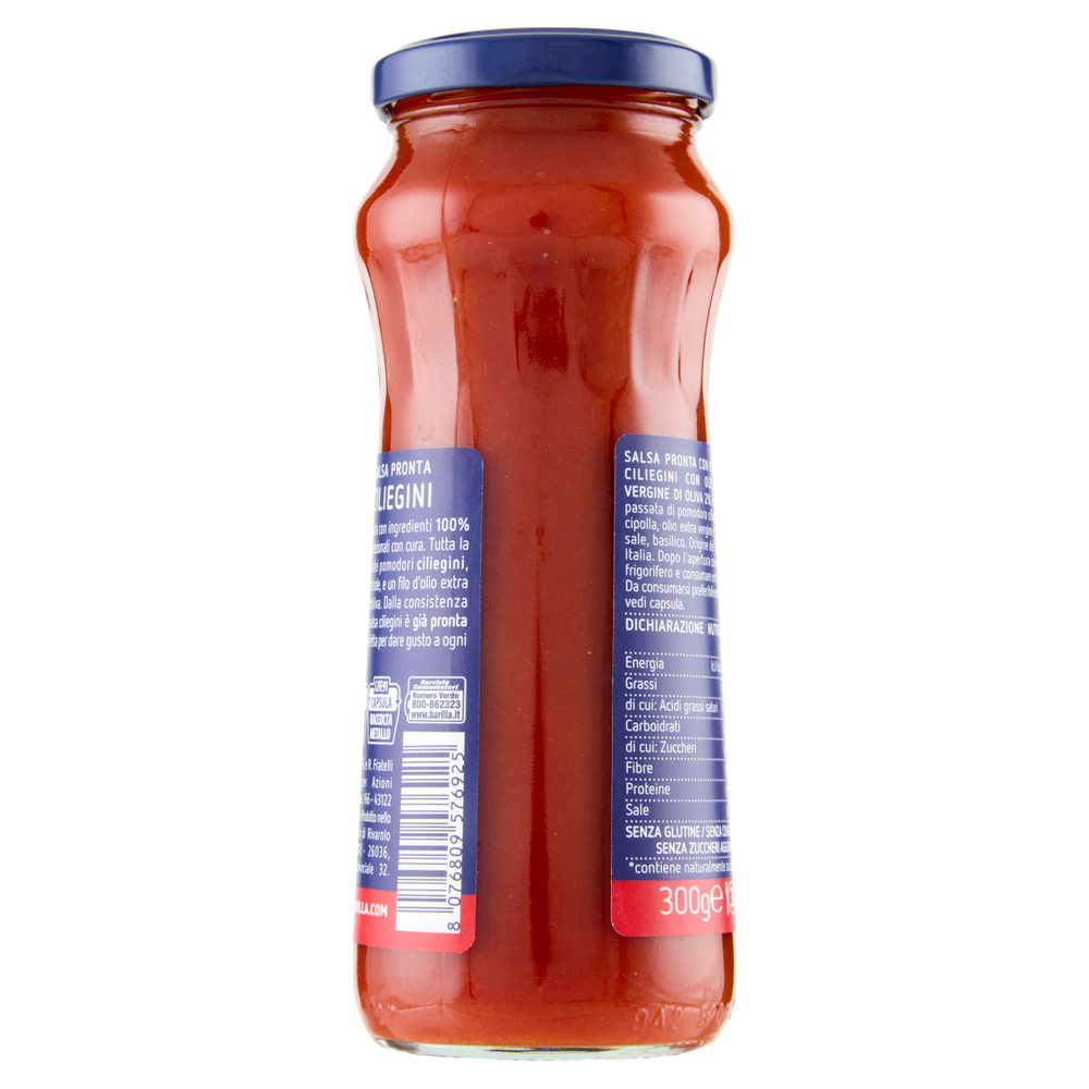 Salsa Pronta Con Pomodori Ciliegini E Olio Extra Vergine Barilla - Foto 3