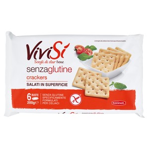 Crackers Salati Senza Glutine Bennet Vivisì - Foto 1