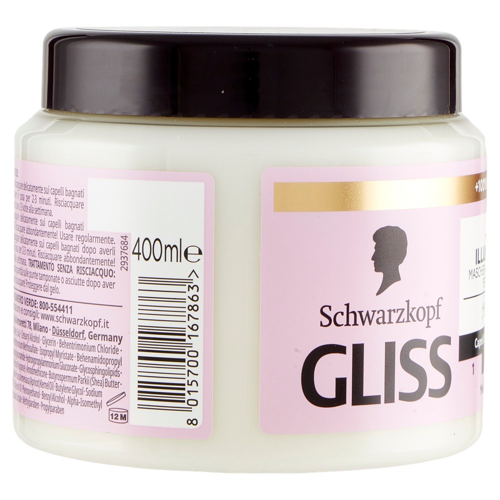 Maschera Capelli Seta Luminosa Gliss - Foto 2
