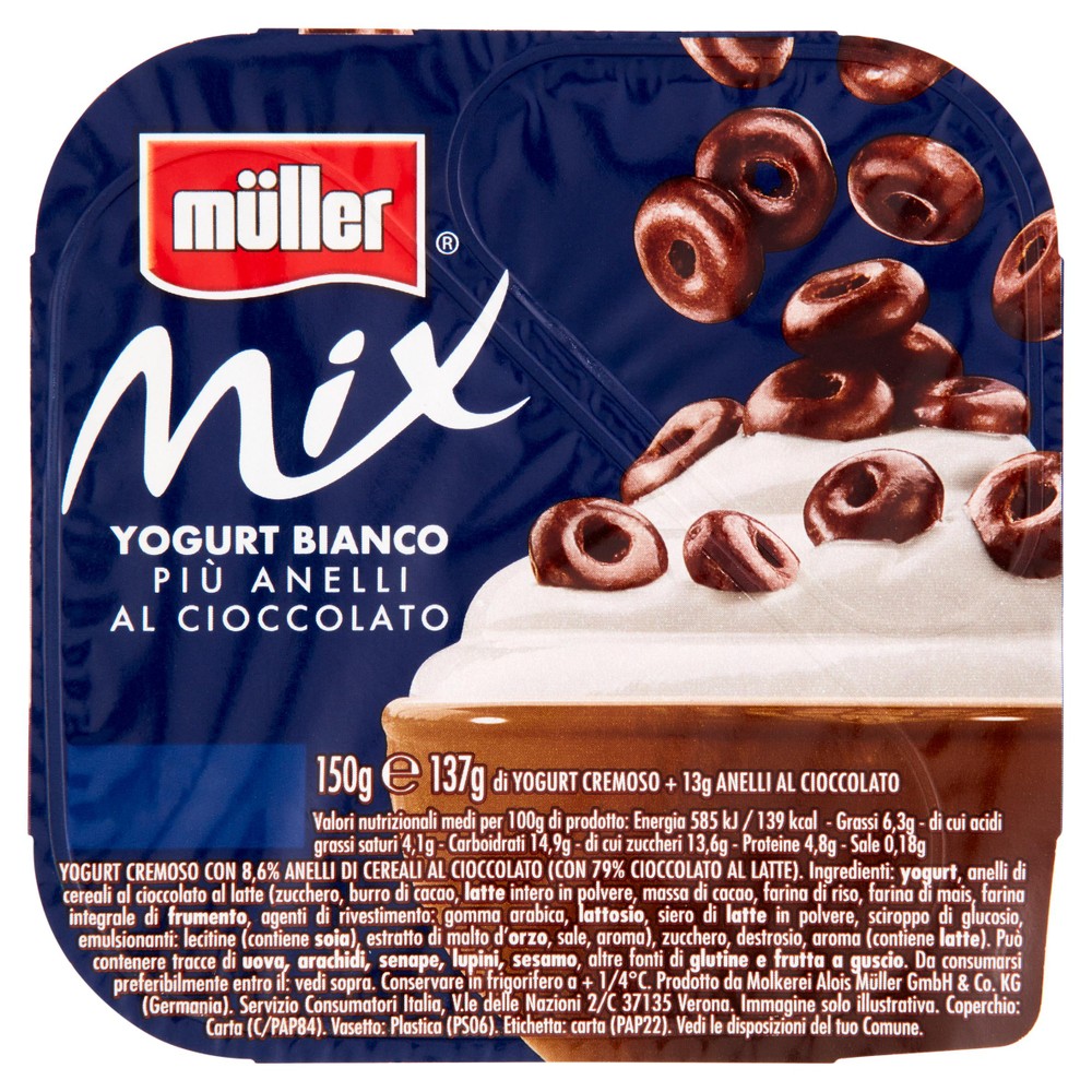 Mix Anelli Di Cioccolato Muller - Foto 1