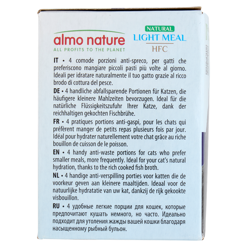 Alimento Umido Gatti Light Tonno, Pollo Prosc. Conf.Da 4 Almo Nature - Foto 2