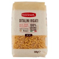 Ditalini Rigati N47 Pasta Di Semola Di Grano Duro Bennet Ditalini Rigati N47 Pasta Di Semola Di Grano Duro Bennet
