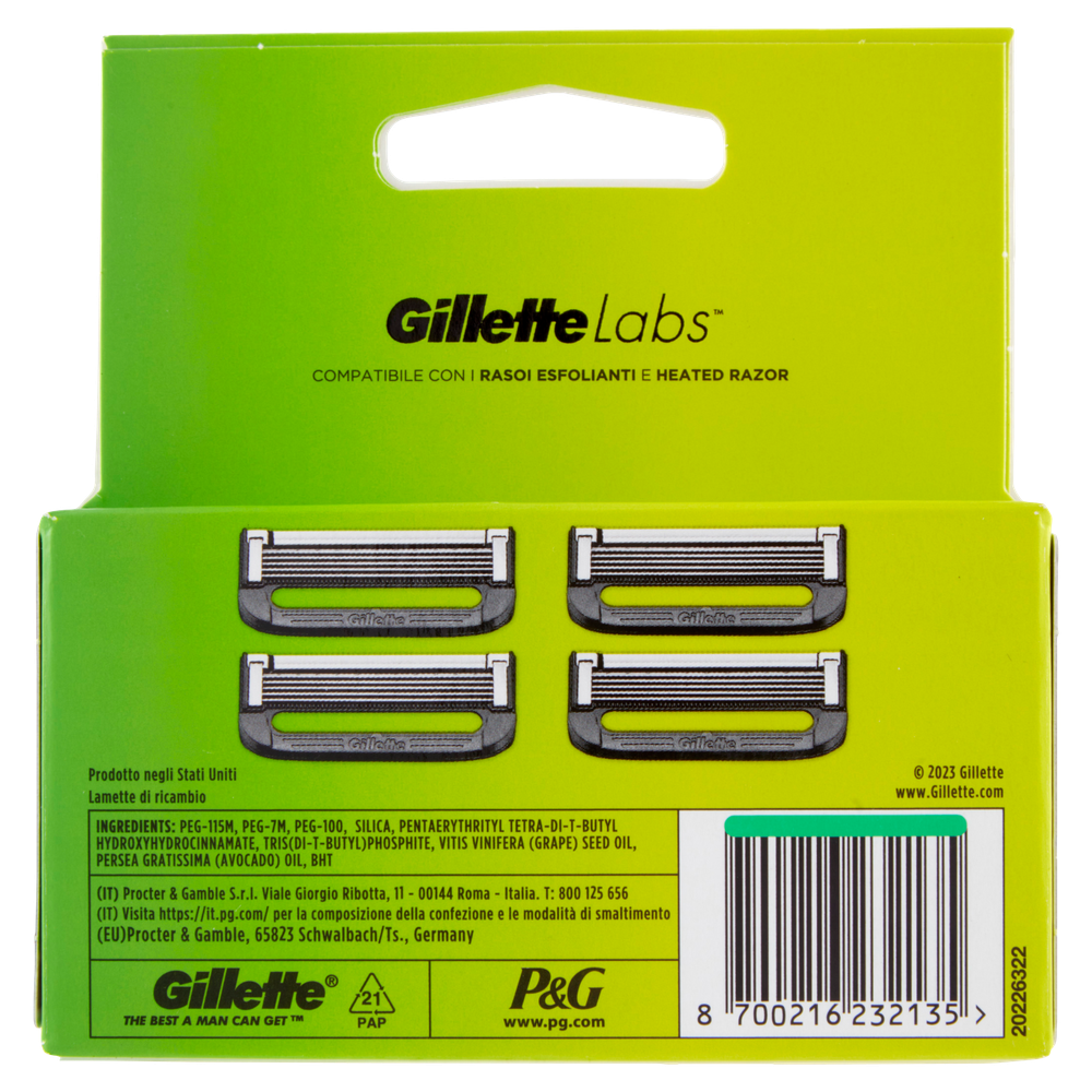Ricarica Lame Labs Gillette Pz 4 - Foto 3