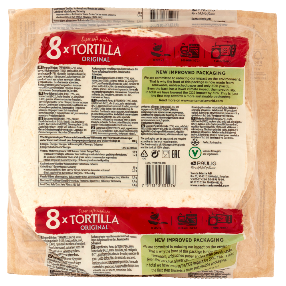 Tortillas Messicane Original Super Soft Medium Santa Maria - Foto 3