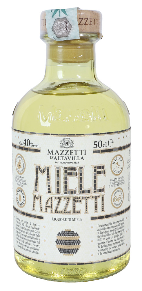 Liquore Al Miele 40%vol. 50 Cl Mazzetti - Foto 1