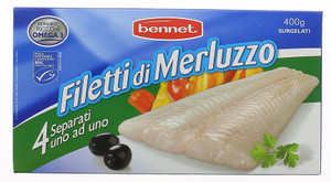 Filetti Merluzzo Surgelati Bennet