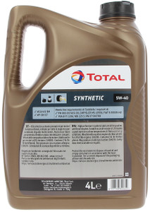 Olio Lubrificante Per Auto 5w30 4l Synthetic Plus Total - Foto 2