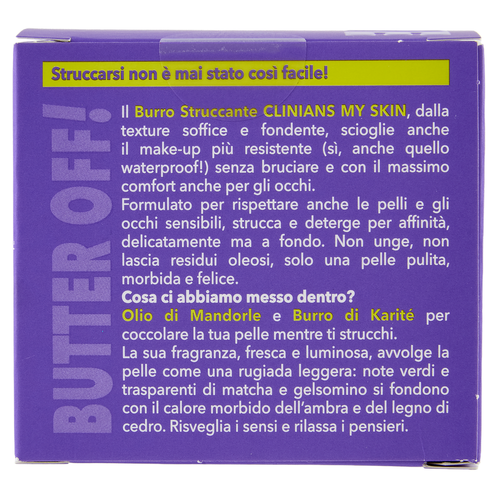 Clinians My Skin Burro Struccante Olio Di Mandorle E Burro Di Karité - Foto 3