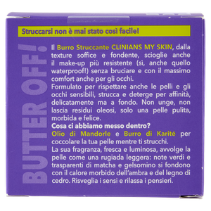 Clinians My Skin Burro Struccante Olio Di Mandorle E Burro Di Karité - Foto 3