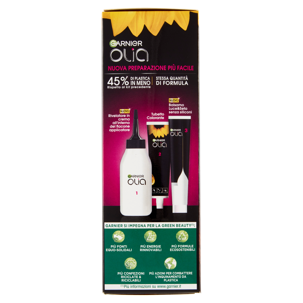 Colorazione Capelli 6.35 Castano Chiaro Cioccolato Olia Garnier - Foto 2