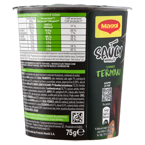Saucy Noodle Cup Teriyaki Maggi - Foto 2